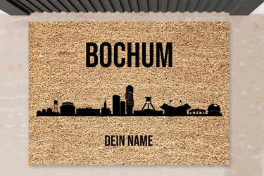 Fußmatte Bochum Skyline